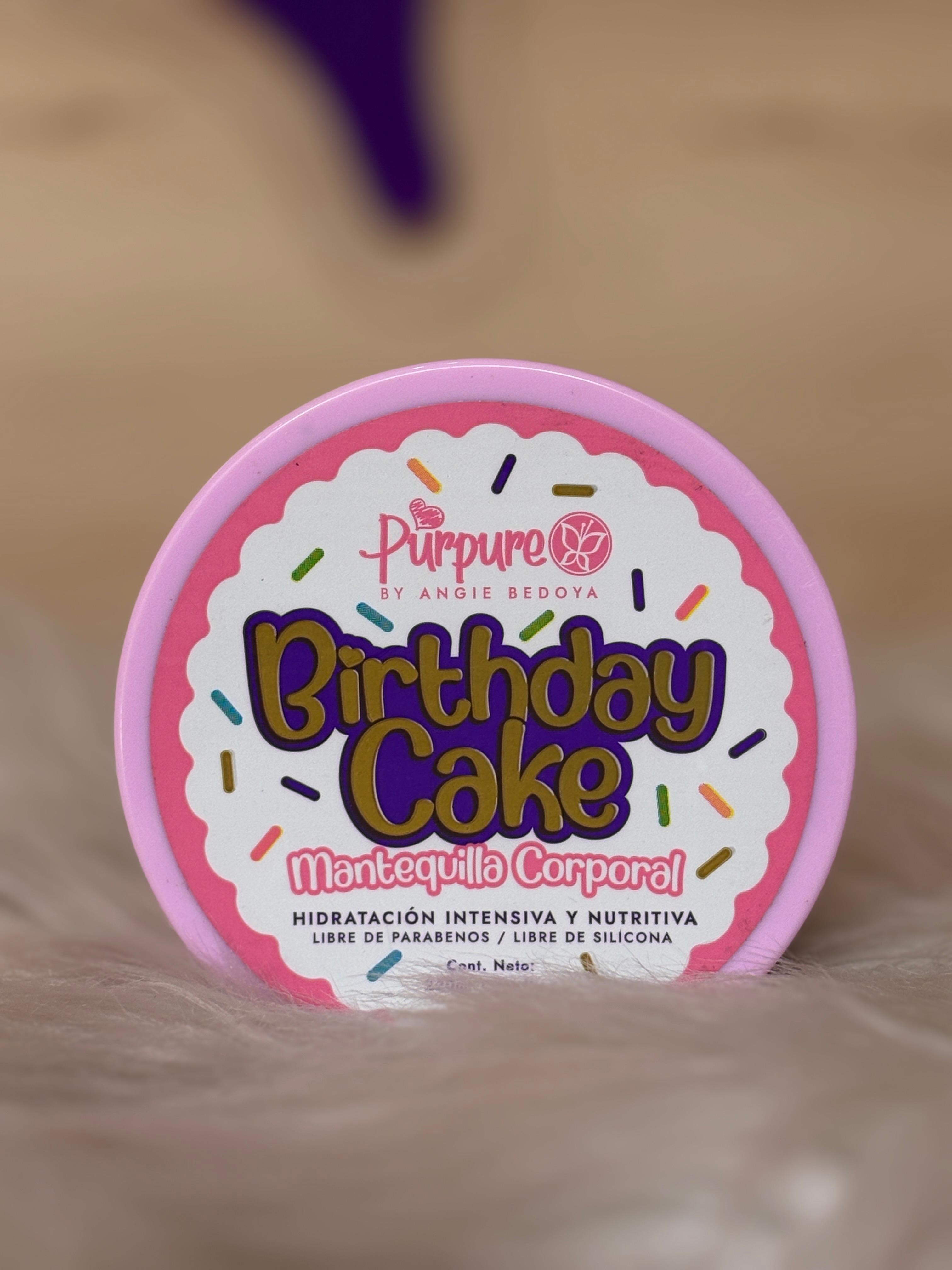 Mantequilla corporal birthday cake de purpue